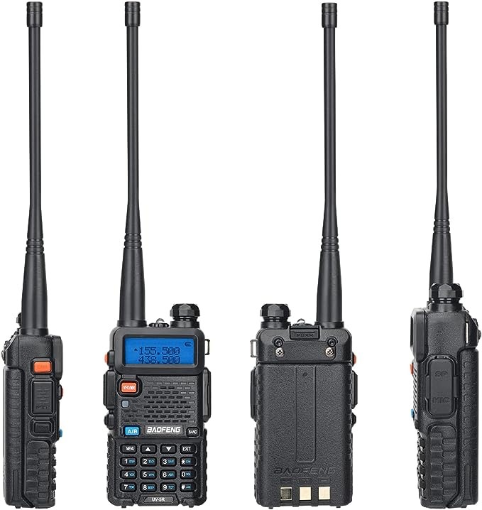 2 pack of Baofeng UV-5R HAM radios with multiple antennas (long whip gang rejoice...) for $39 shipped currently here:  There's lots of tutorials online on how to "jailbreak" these so you can use all the features the government doesn't want you to do 😎…